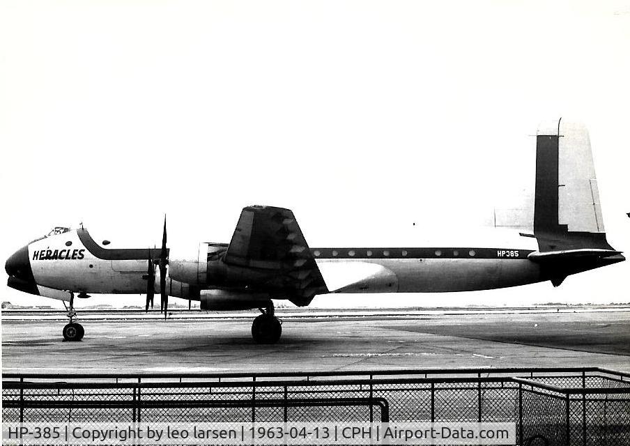 HP-385, 1946 Douglas C-74 Globemaster I C/N 13915, Copenhagen 13.4.1963