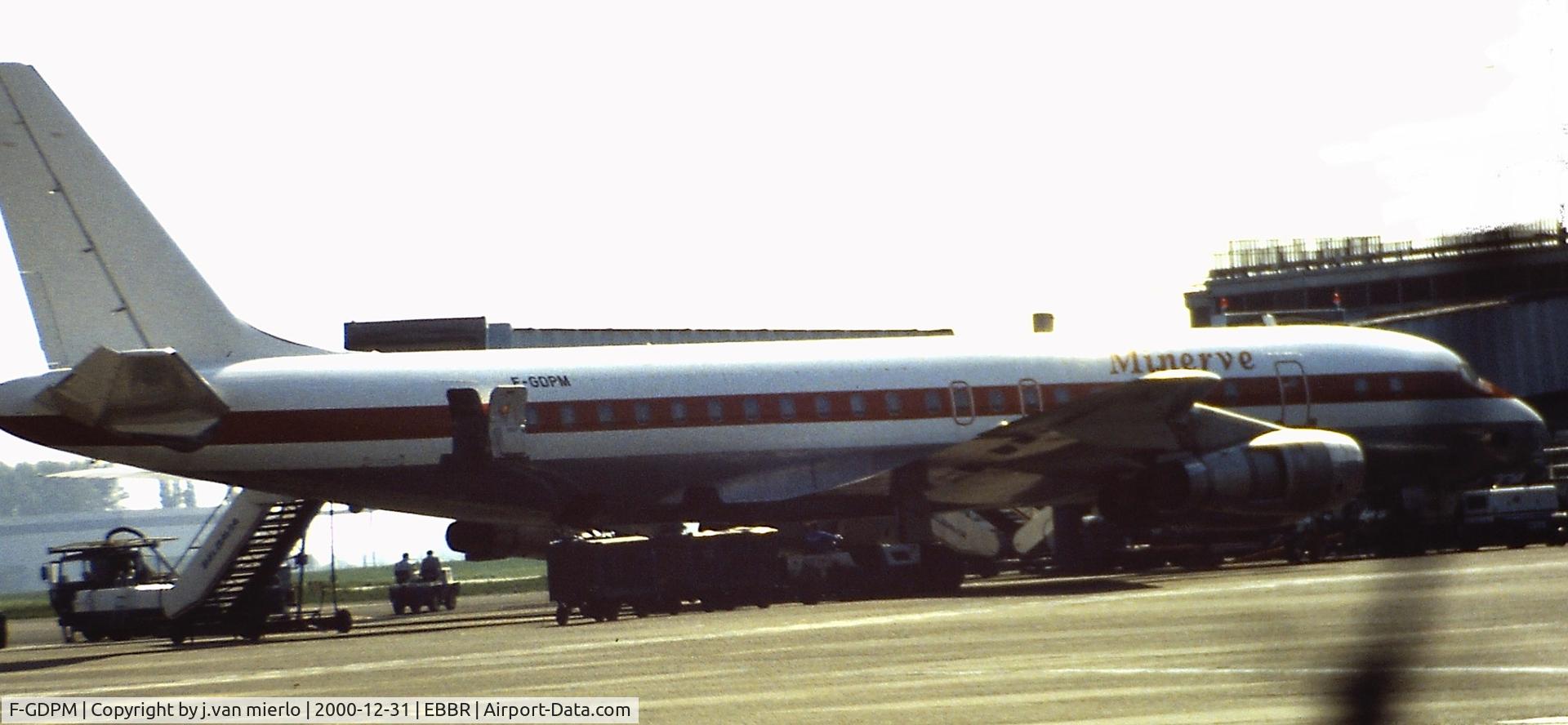 F-GDPM, 1963 Douglas DC-8-53 C/N 45664, Brussels, Belgium