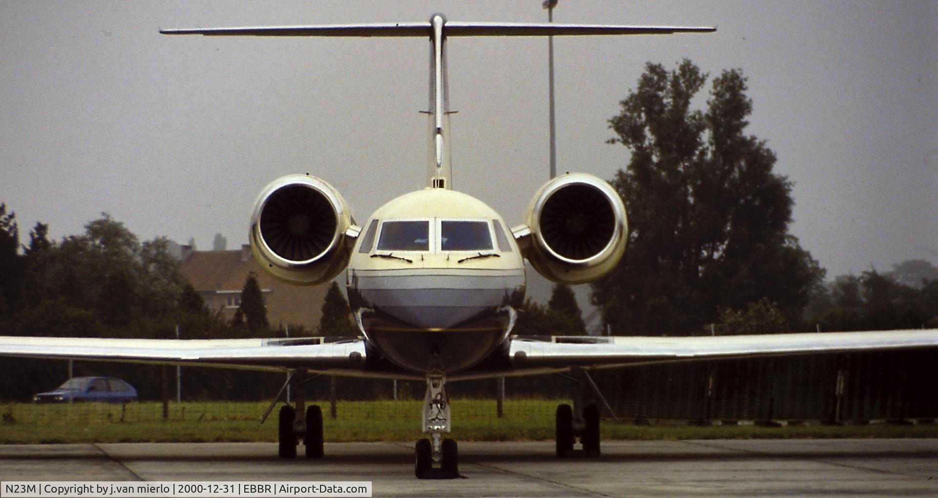 N23M, 1999 Gulfstream Aerospace G-V C/N 579, Brussels G.A.T.