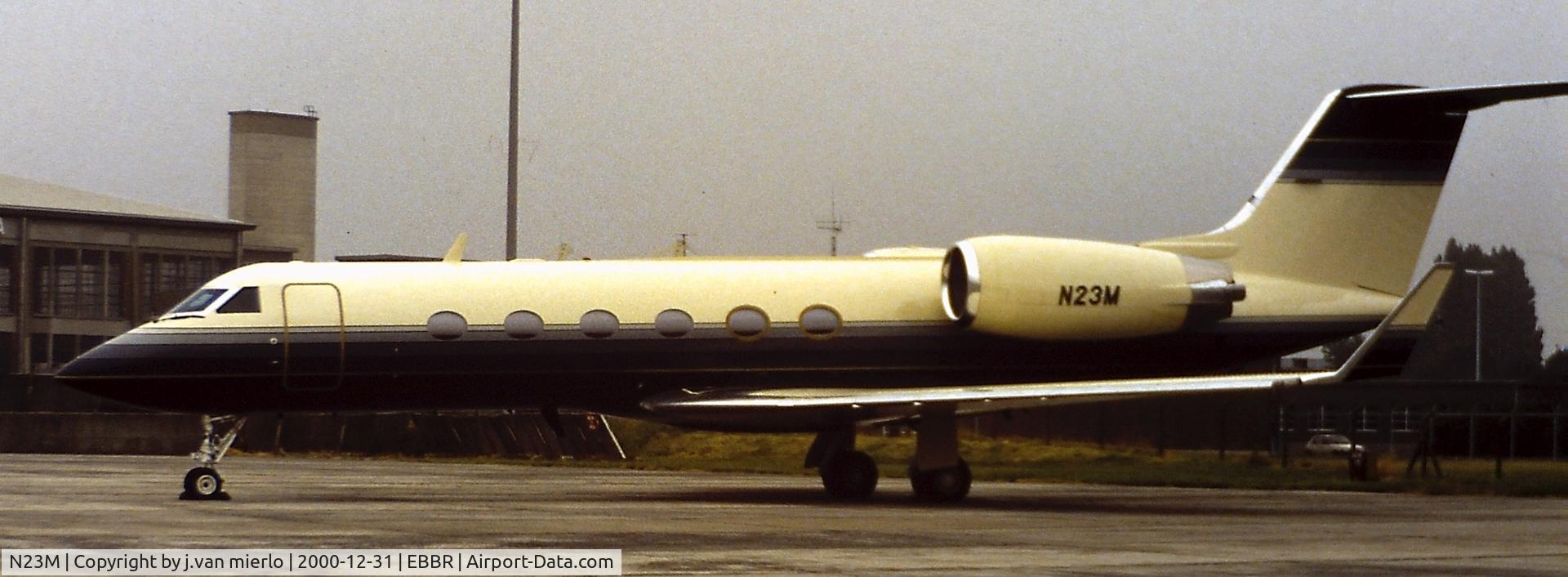 N23M, 1999 Gulfstream Aerospace G-V C/N 579, Brussels G.A.T.