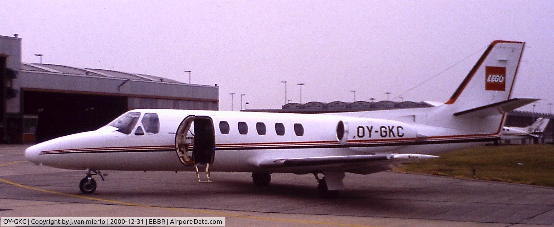 OY-GKC, 2001 Cessna 560XL Citation Excel C/N 560-5189, Brussels G.A.T.