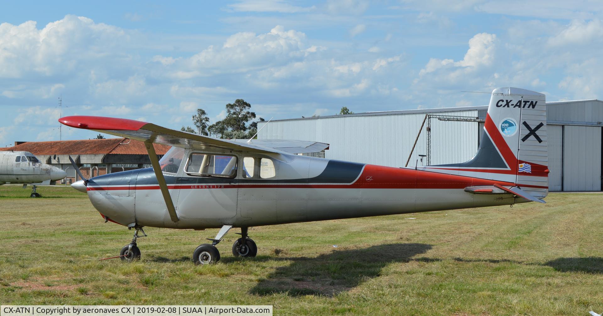 CX-ATN, 1957 Cessna 172 C/N 29789, avión escuela del Aero Club de Uruguay.