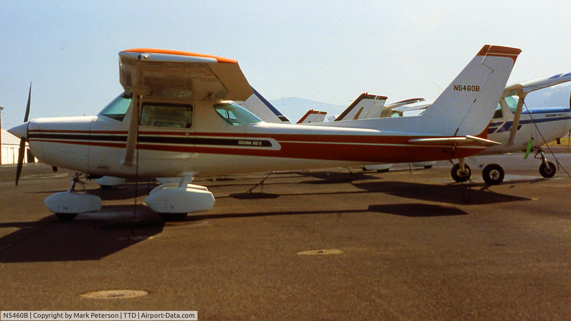 N5460B, 1979 Cessna 152 C/N 15283875, Troutdale Airport