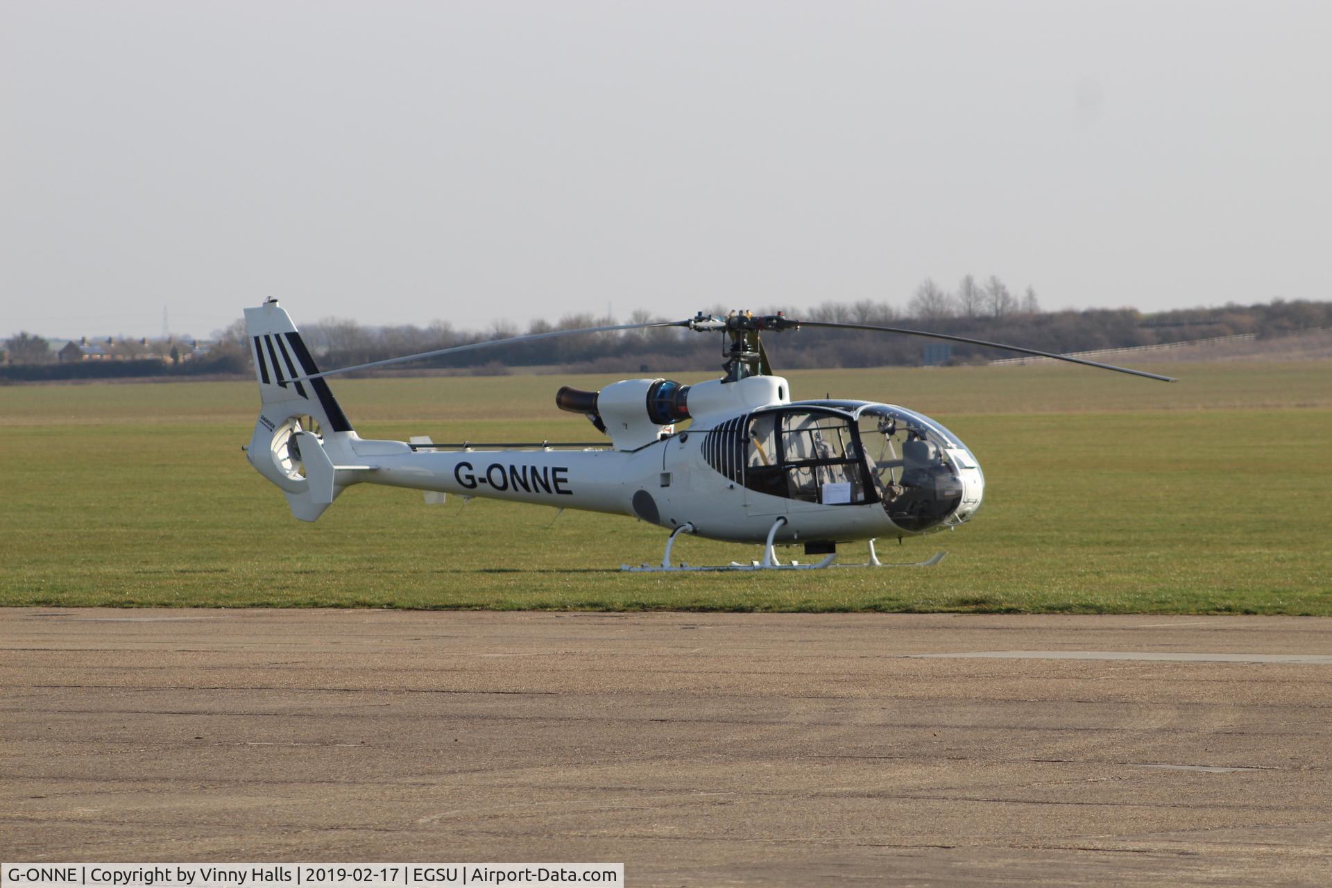 G-ONNE, 1973 Westland SA-341D Gazelle HT3 C/N WA1089, At Duxford