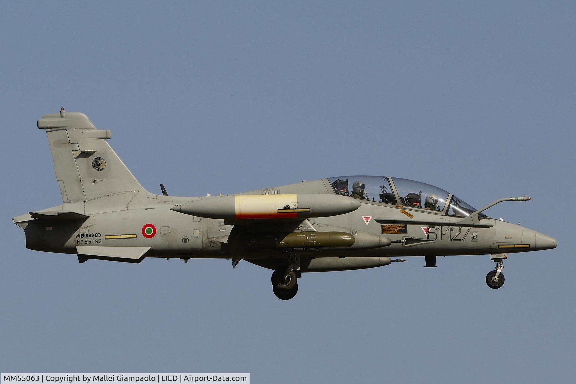 MM55063, Aermacchi MB-339CD C/N 6861/193/CD002, MM55063