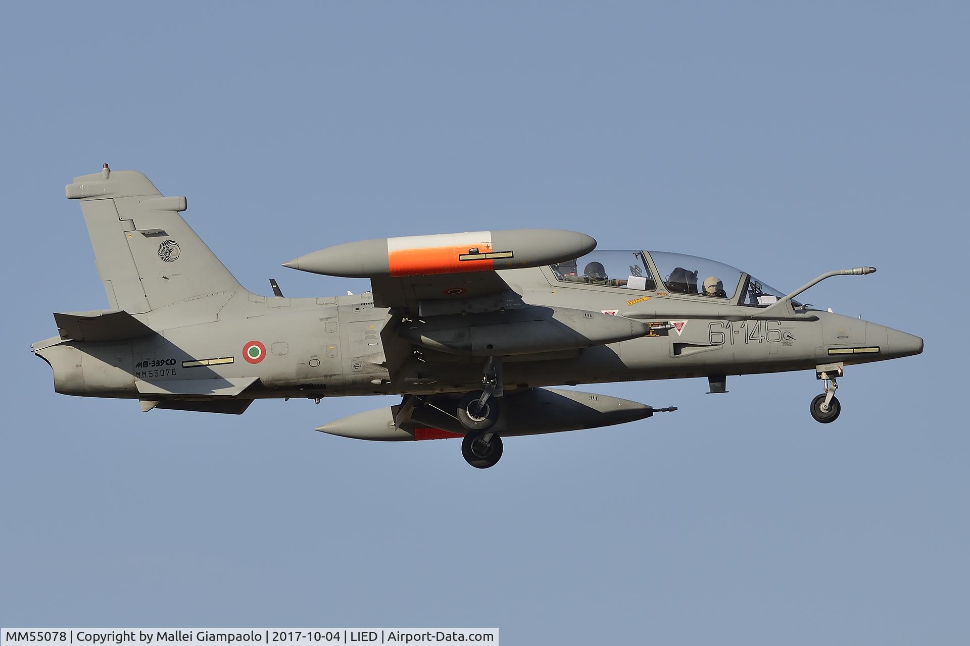 MM55078, Aermacchi MB-339CD C/N 6947/214/CD017, MM55078