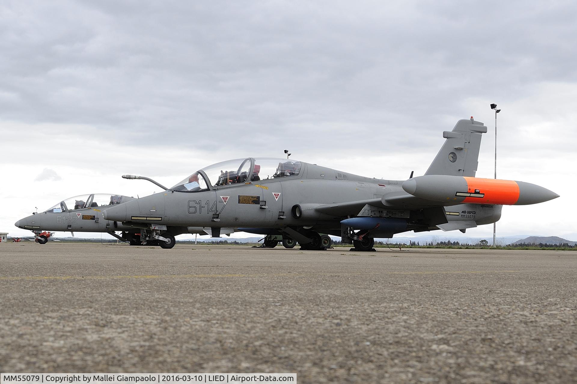 MM55079, Aermacchi MB-339CD C/N 6948/215/CD018, MM55079