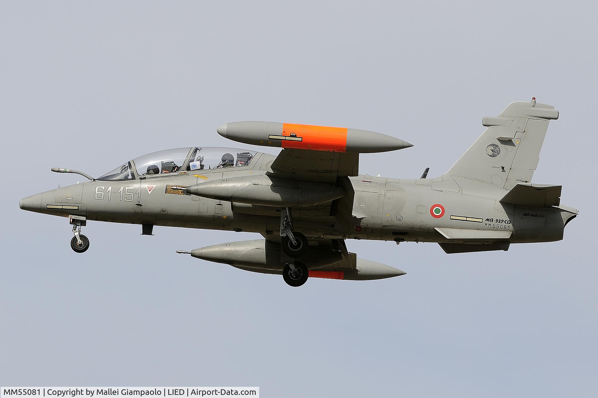 MM55081, Aermacchi MB-339CD C/N 6950/217/CD020, MM55081