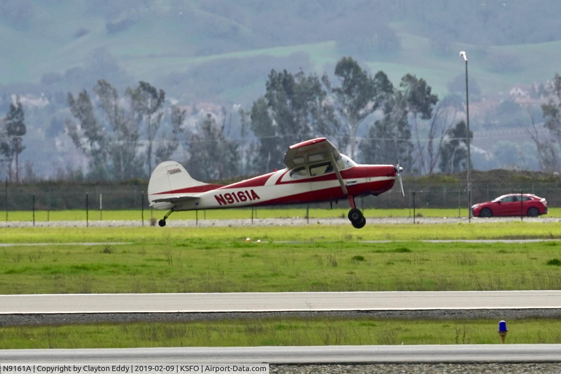 N9161A, 1950 Cessna 170A C/N 19355, Livermore Airport California 2019.