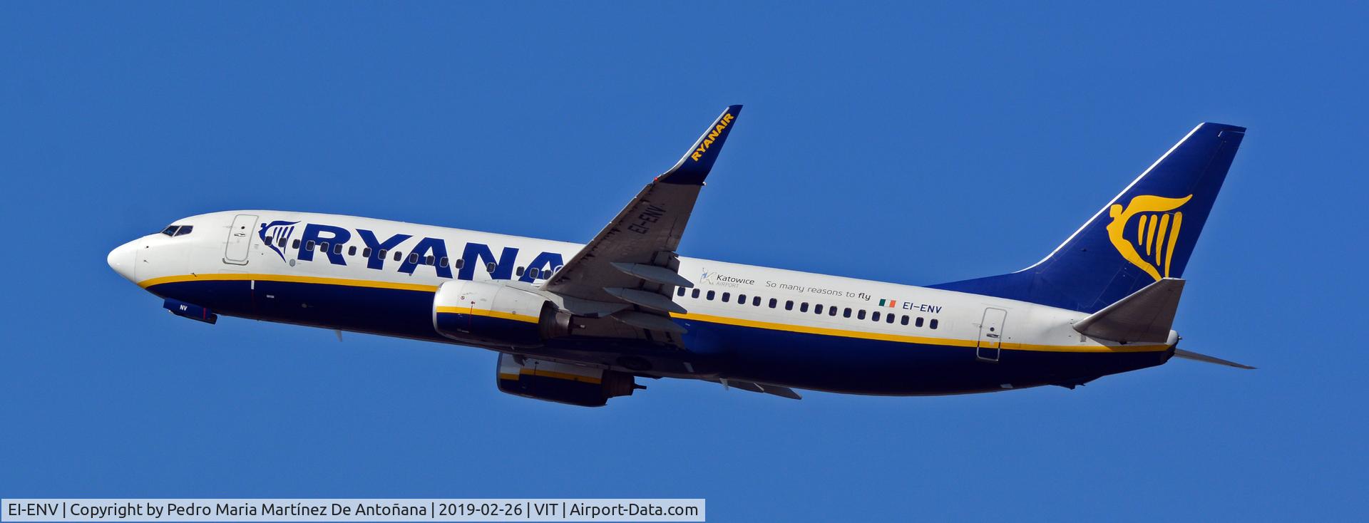 EI-ENV, 2010 Boeing 737-8AS C/N 35039, Foronda - Vitoria-Gasteiz - Euskadi - España