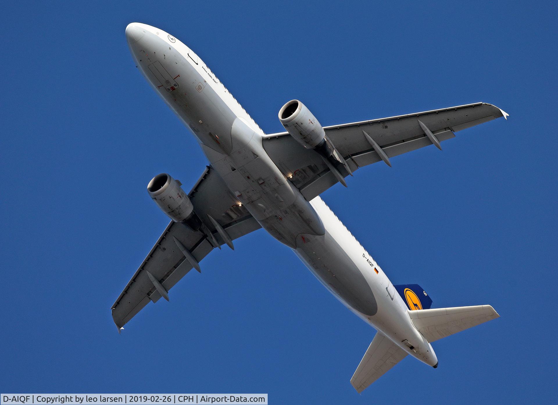 D-AIQF, 1991 Airbus A320-211 C/N 216, Copenhagen 26.2.2019
