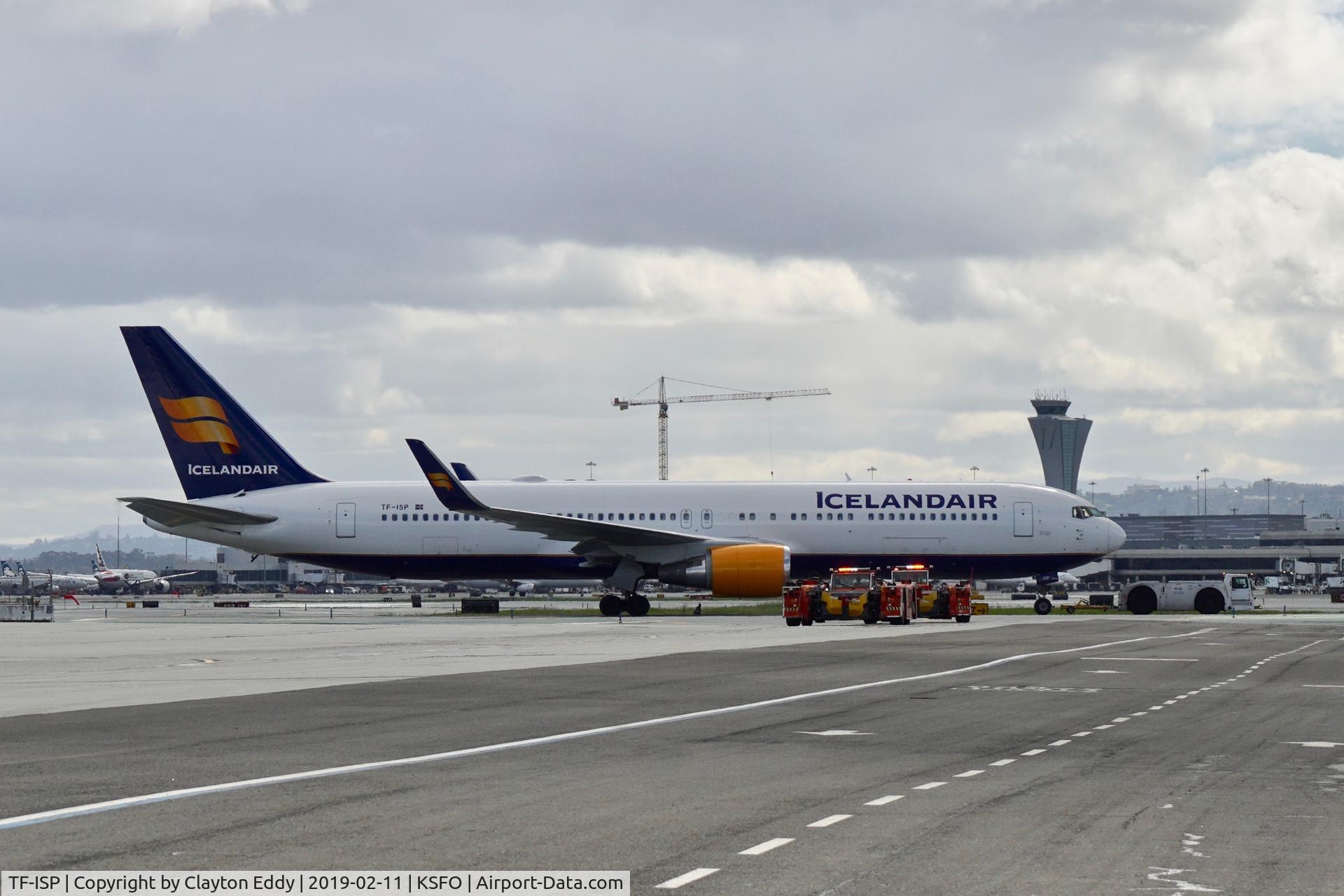 TF-ISP, 1997 Boeing 767-319/ER C/N 26971, SFO 2019.