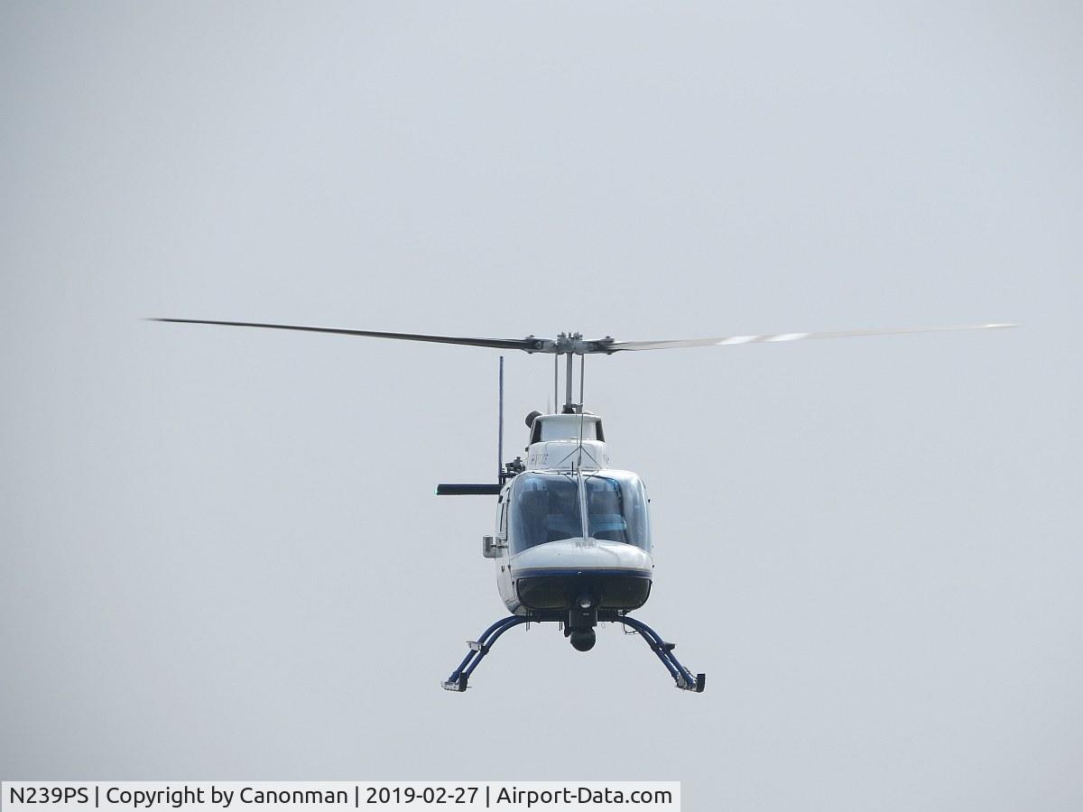 N239PS, 1971 Bell OH-58A Kiowa C/N 41205, Taking off