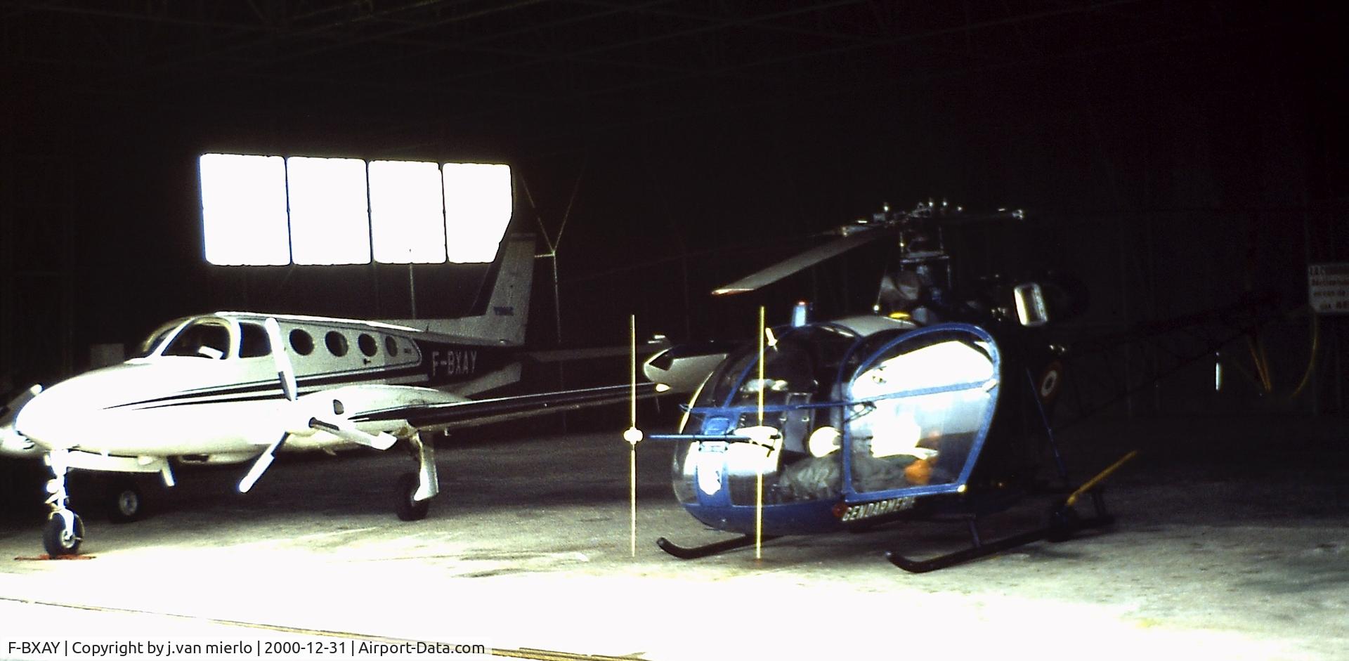 F-BXAY, Cessna 340 C/N 340-0525, Picture taken at a small local airfield, Bretagne, France '70s