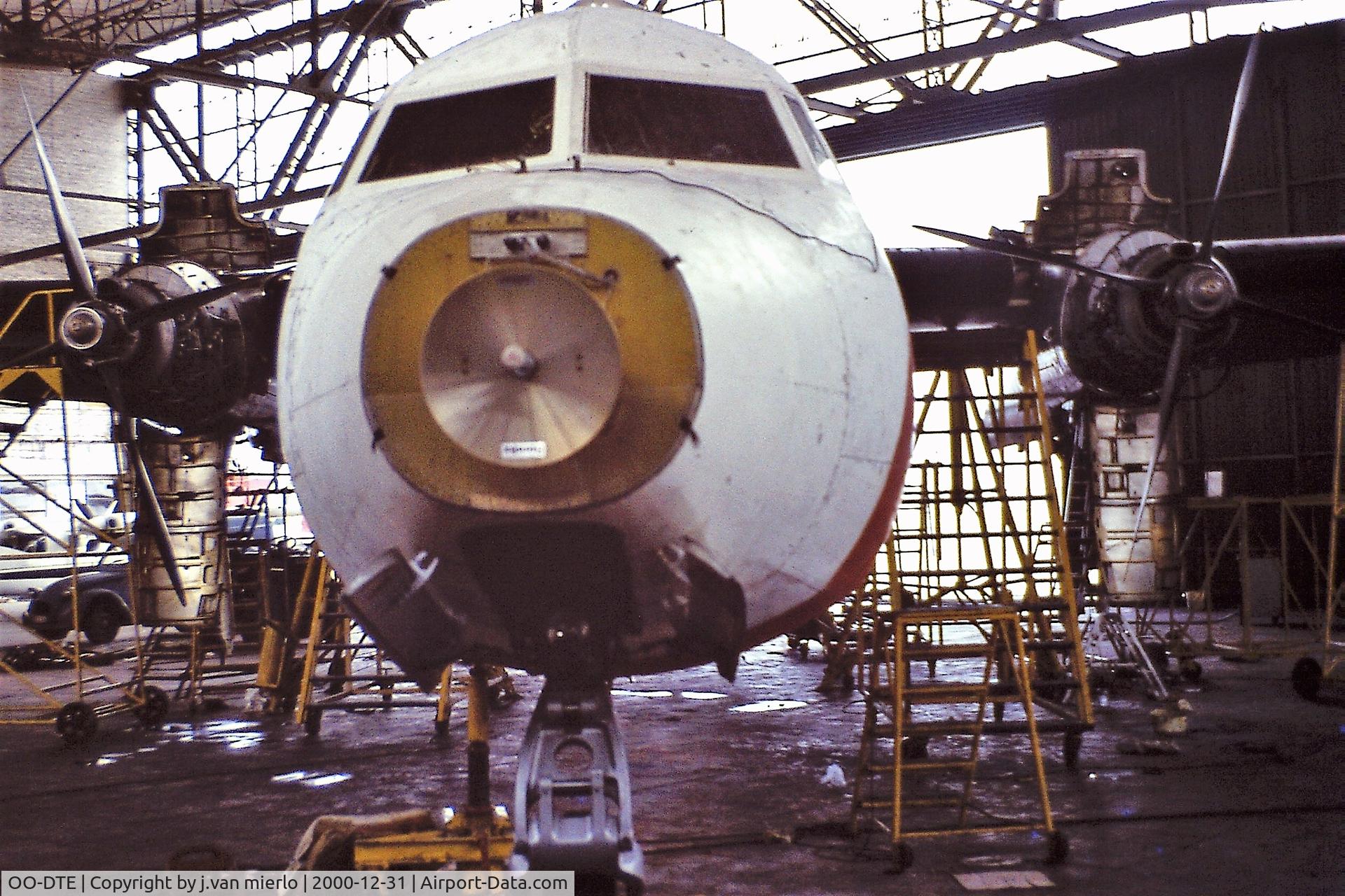 OO-DTE, 1967 Fairchild Hiller FH-227B C/N 534, N854TA to become OO-DTE