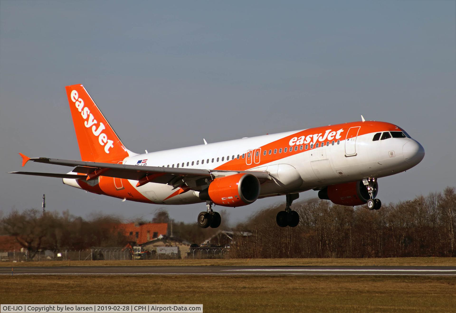OE-IJO, 2009 Airbus A320-214 C/N 3922, Copenhagen 28.2.2019 L/D R-04L