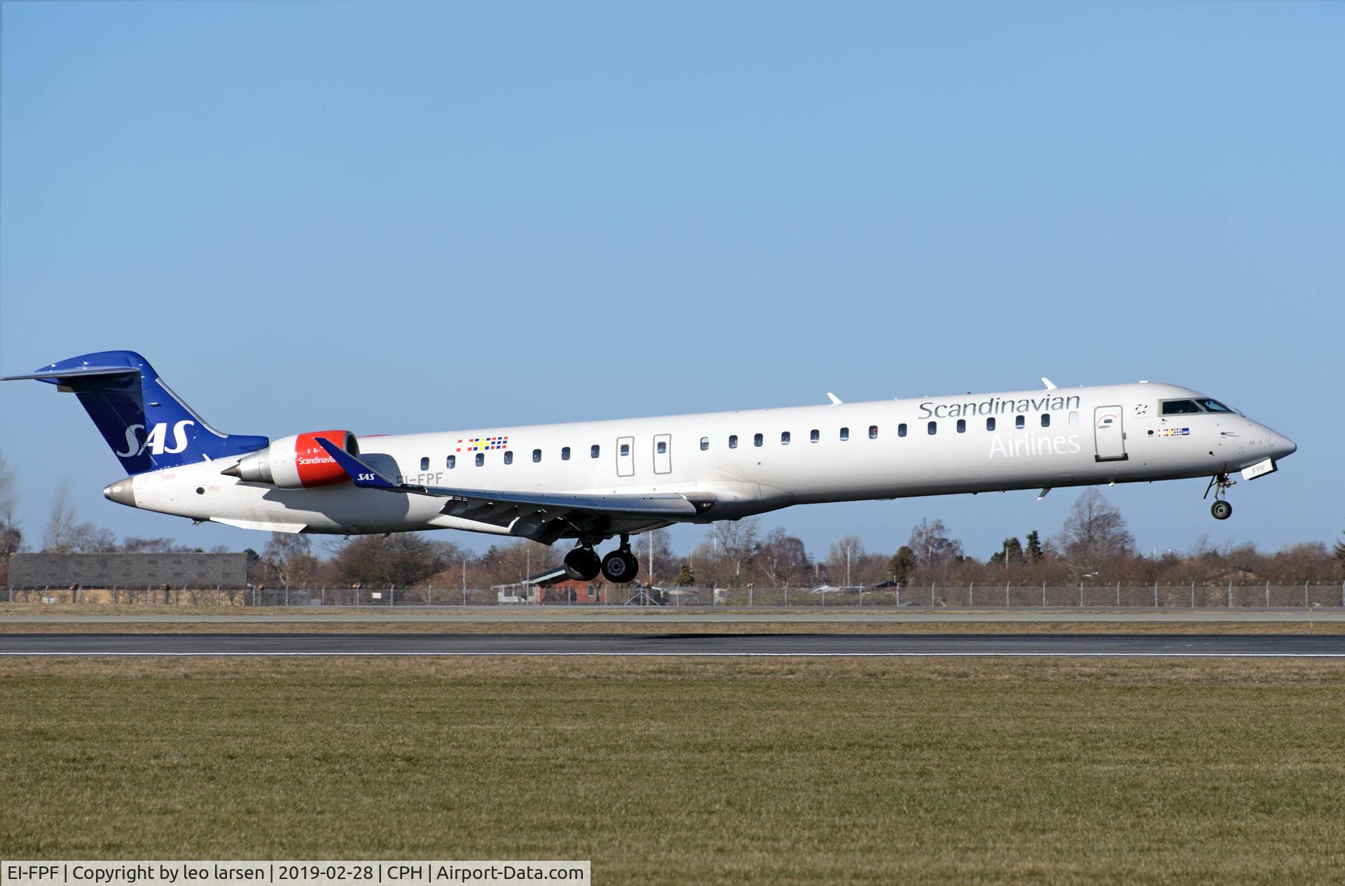 EI-FPF, 2016 Bombardier CRJ-900LR (CL-600-2D24) C/N 15403, Copenhagen 28.2.2019 L/D R-04L