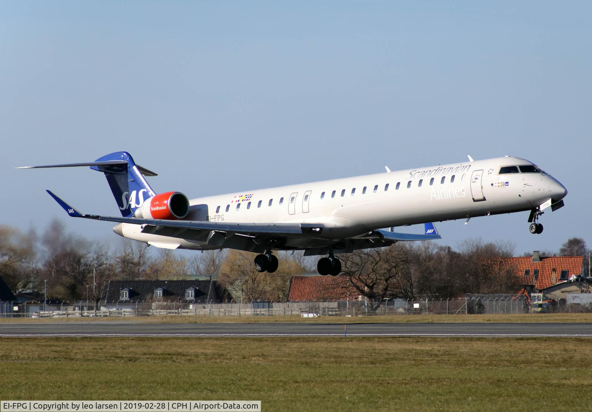 EI-FPG, 2016 Bombardier CRJ-900LR (CL-600-2D24) C/N 15406, Copenhagen 28.2.2019 L/D R-04L