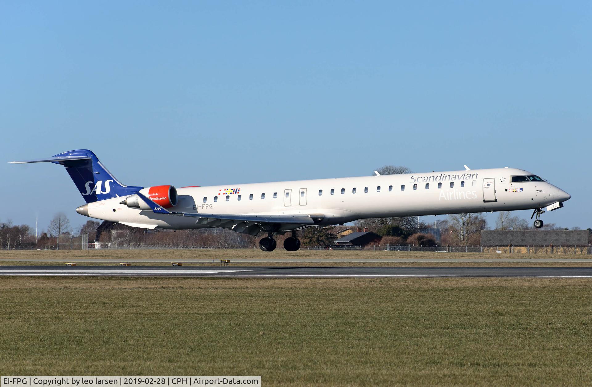 EI-FPG, 2016 Bombardier CRJ-900LR (CL-600-2D24) C/N 15406, Copenhagen 28.2.2019 L/D R-04L