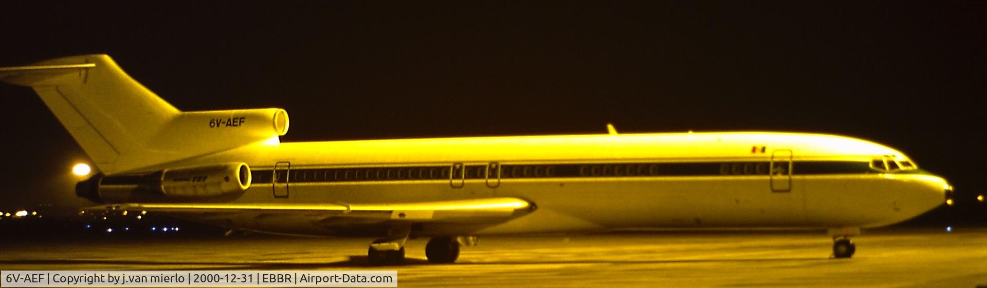 6V-AEF, 1975 Boeing 727-2M1 C/N 21091, Brussels, Belgium