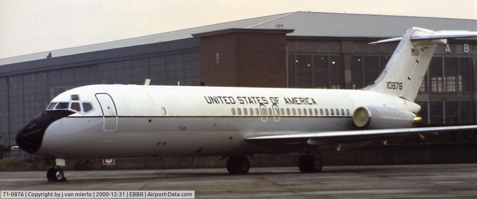71-0876, 1972 McDonnell Douglas C-9A Nightingale (DC-9-32) C/N 47475, Brussels, G.A.T.