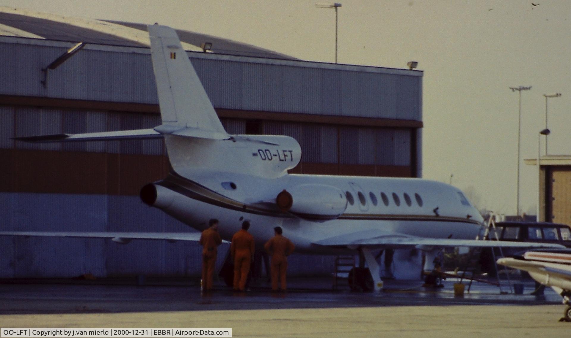 OO-LFT, 1981 Dassault Falcon 50 C/N 42, ABELAG Brussels