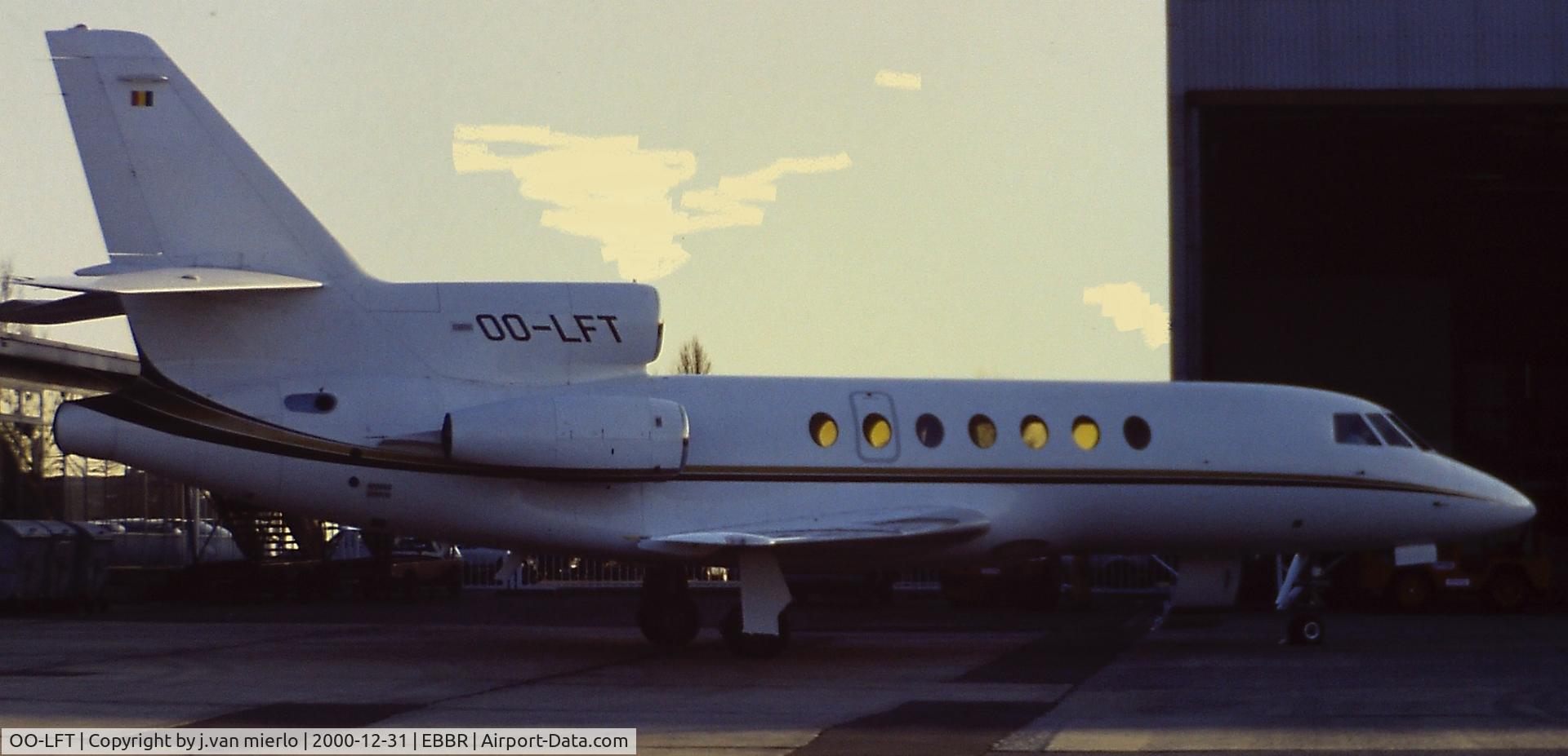 OO-LFT, 1981 Dassault Falcon 50 C/N 42, ABELAG, Brussels