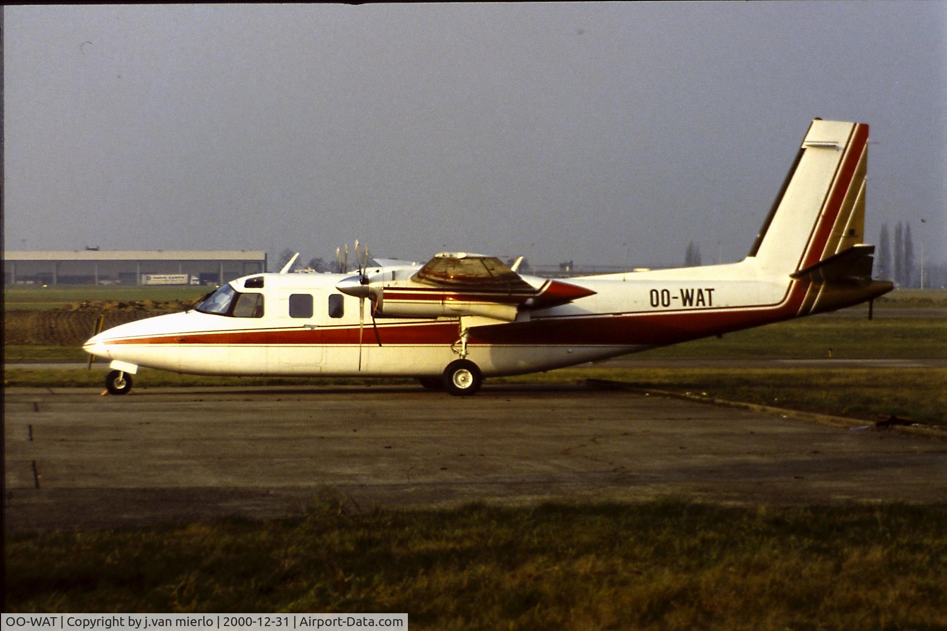 OO-WAT, 1973 Rockwell 690A Turbo Commander Turbo Commander C/N 11125, Belgium