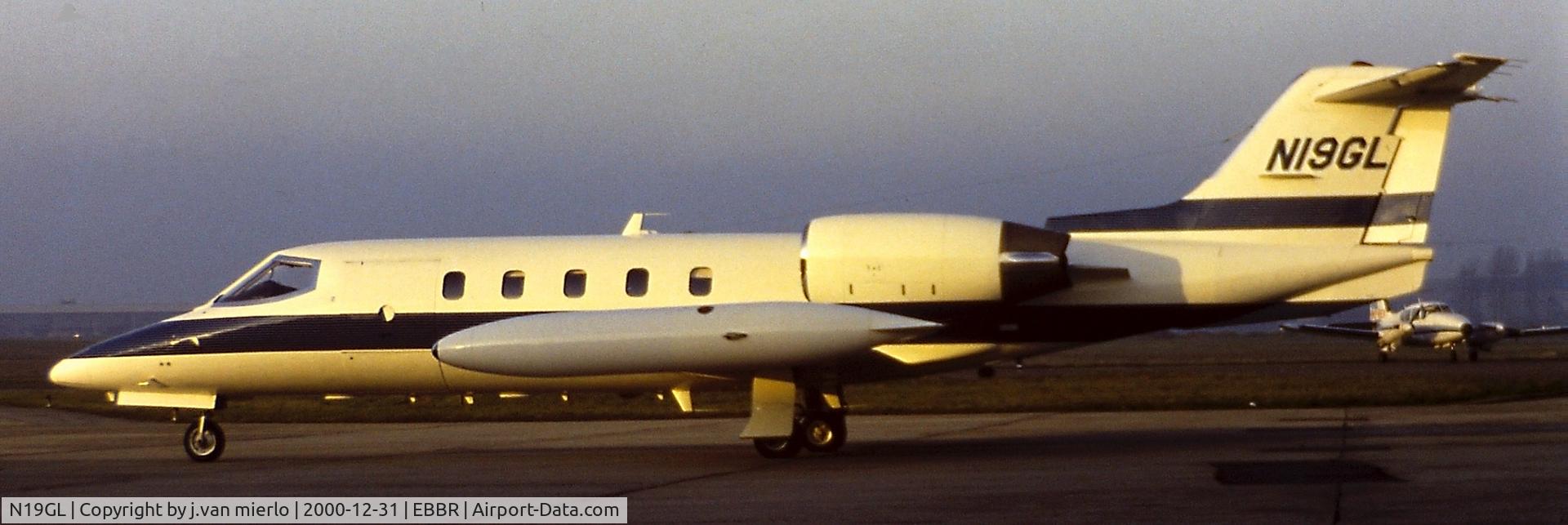 N19GL, 1981 Gates Learjet 35A C/N 35-415, Brussels G.A.T.