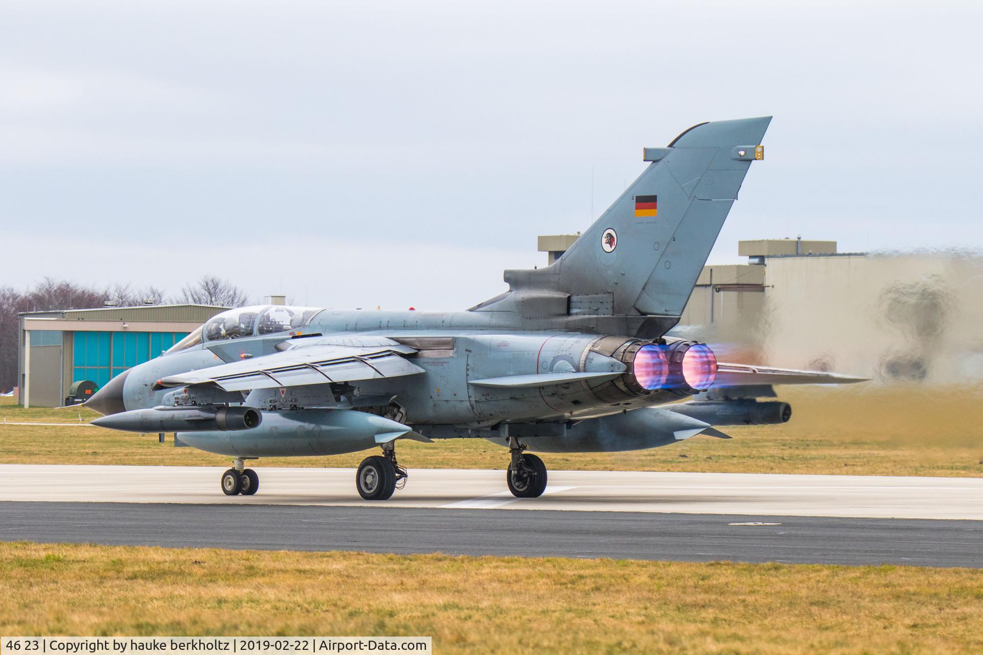 46 23, 1989 Panavia Tornado ECR C/N 817/GS256/4323, schleswig / Jagel
