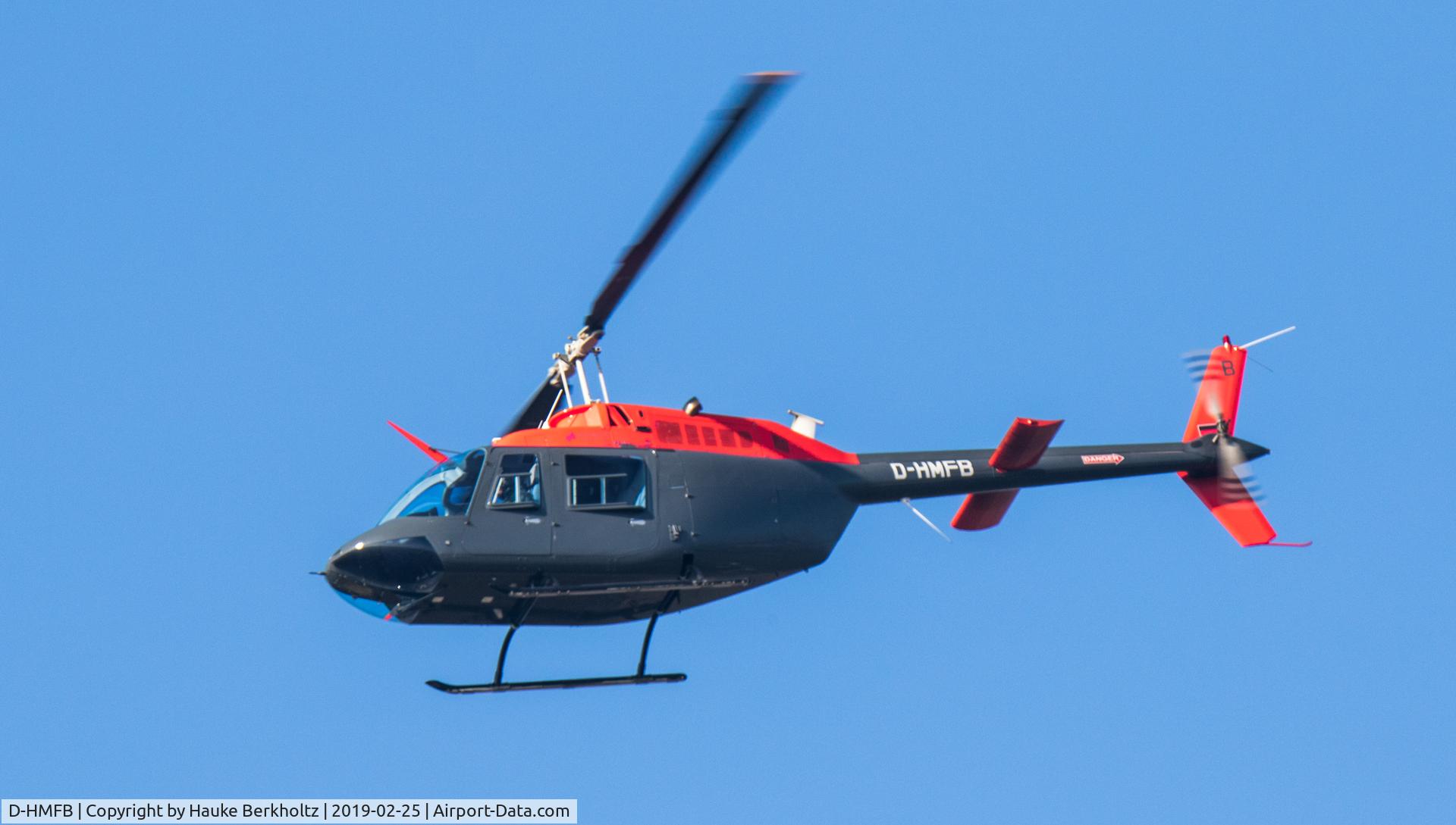D-HMFB, 1995 Bell 206B JetRanger III C/N 4373, schleswig / Jagel