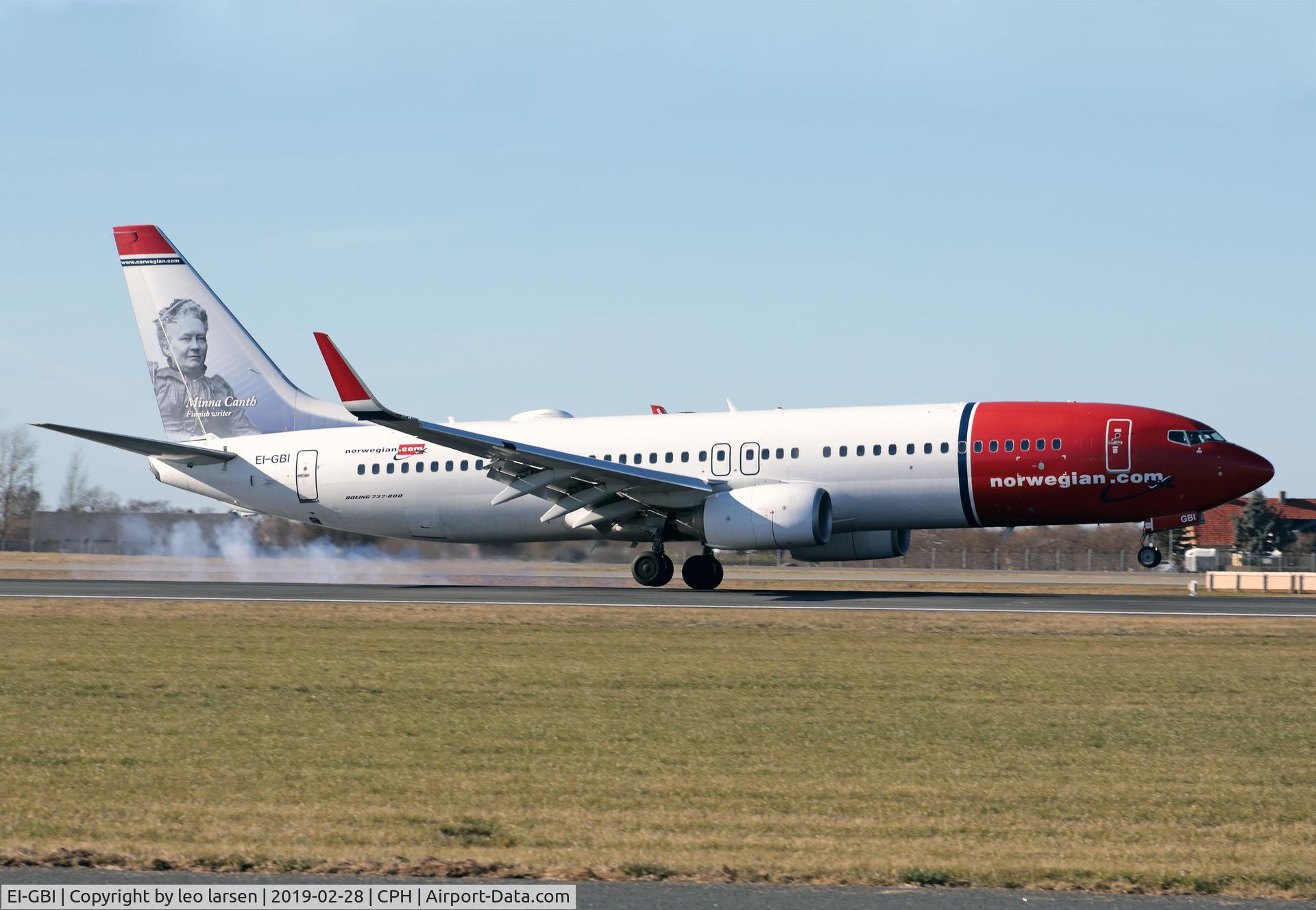 EI-GBI, 2012 Boeing 737-8JP C/N 39434, Copenhagen 28.2.2019 L/D 04L
