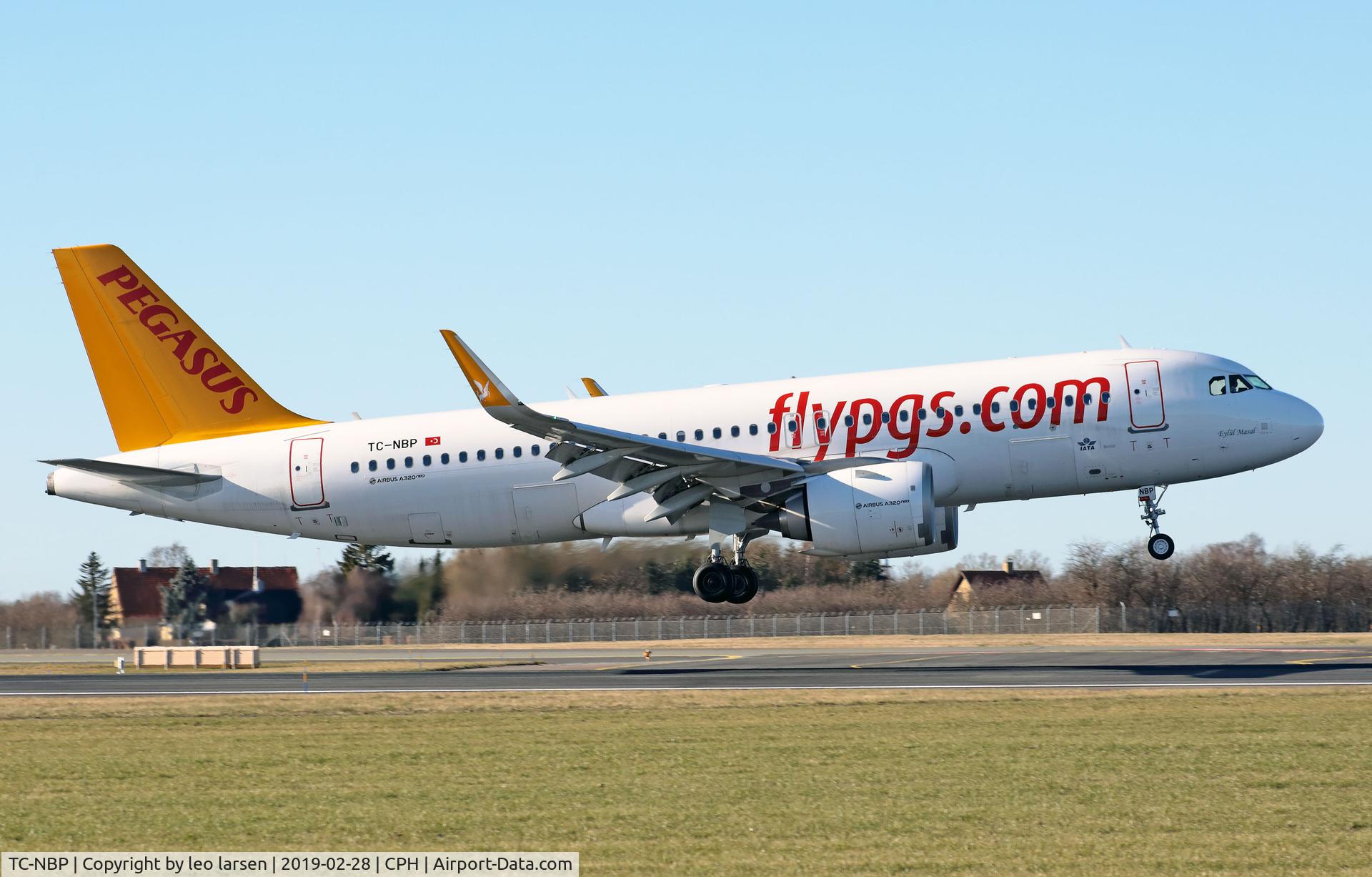 TC-NBP, 2018 Airbus A320-251NEO C/N 8113, Copenhagen 28.2.2019 L/D R-04L