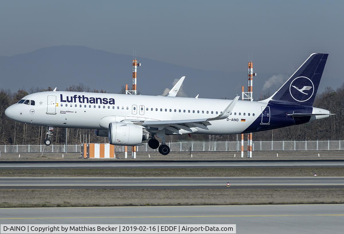 D-AINO, 2018 Airbus A320-271N C/N 8559, D-AINO