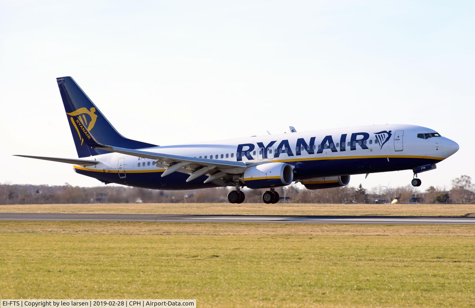 EI-FTS, 2017 Boeing 737-8AS C/N 44768, Copenhagen 28.2.2019 L/D R-04L