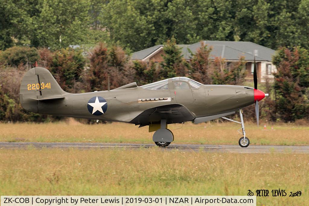 ZK-COB, 1943 Bell P-39F Airacobra C/N 15-554, Pioneer Aero Ltd