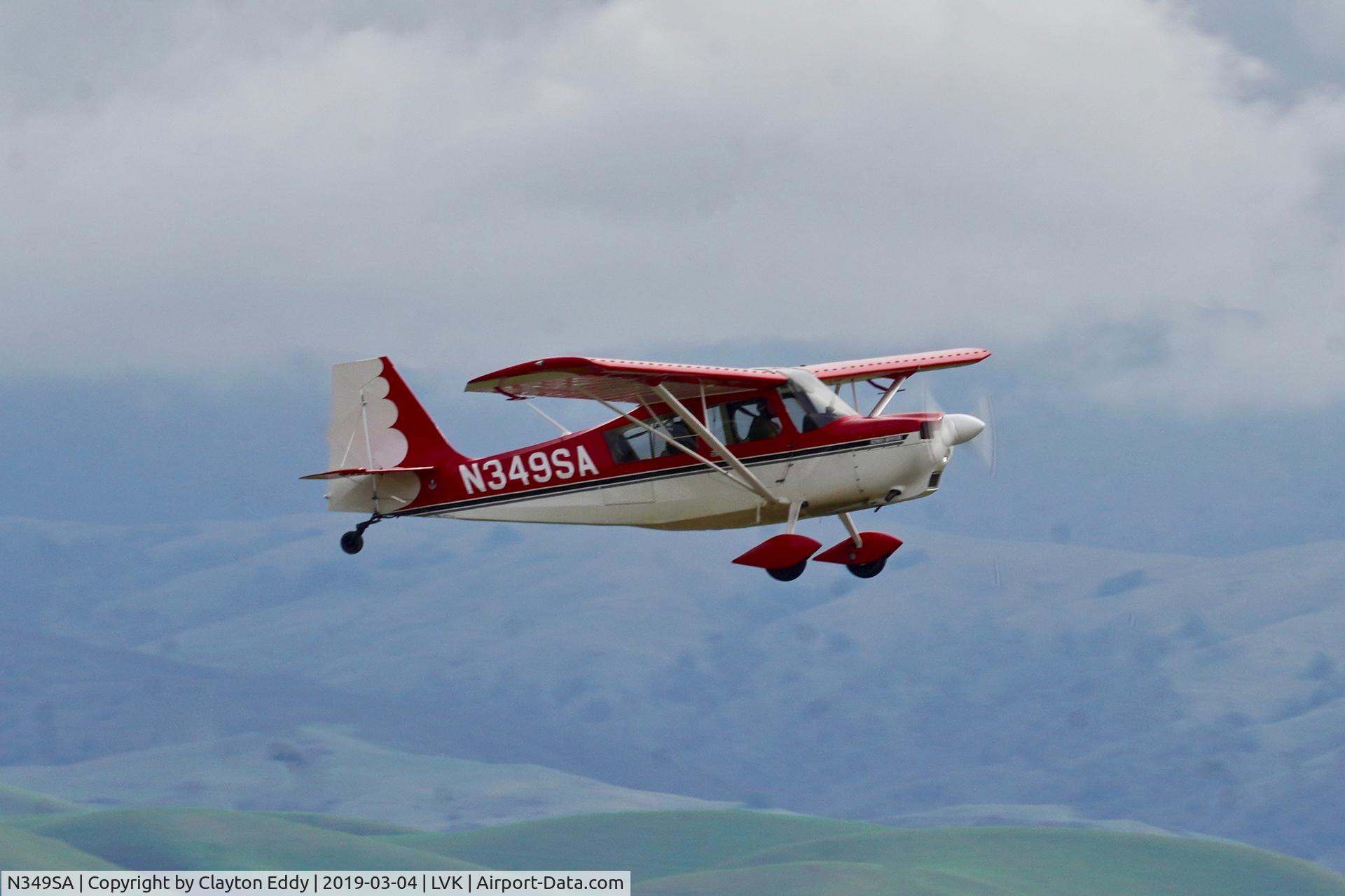 N349SA, 2006 American Champion 7GCAA Citabria C/N 508-2006, Livermore Airport California 2019.