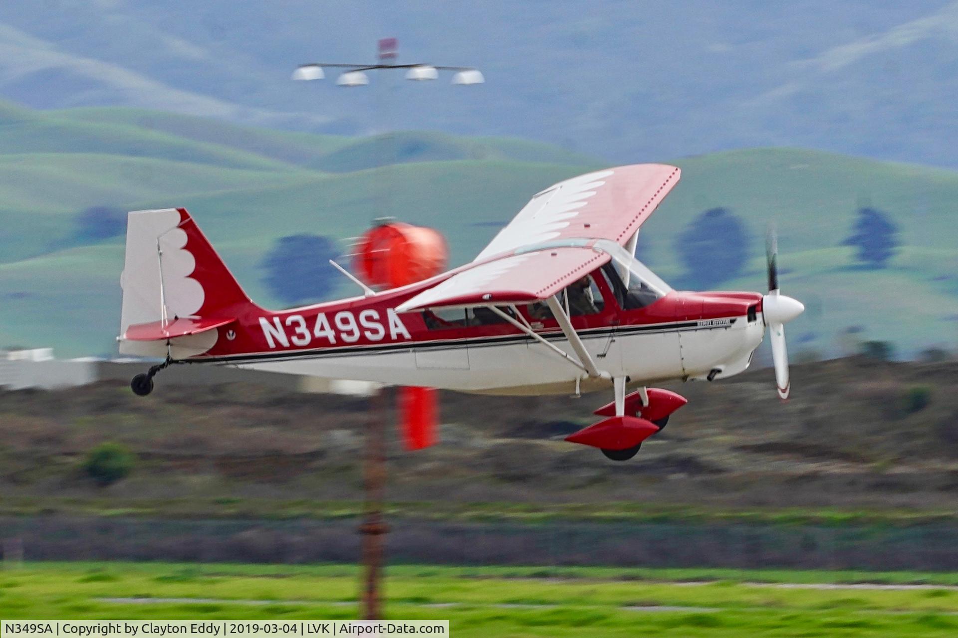 N349SA, 2006 American Champion 7GCAA Citabria C/N 508-2006, Livermore Airport California 2019.