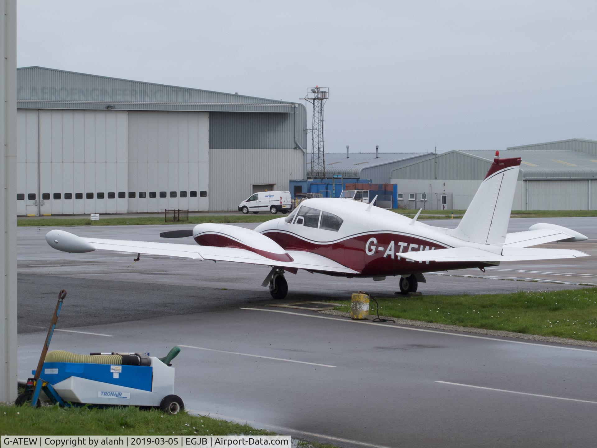 G-ATEW, 1965 Piper PA-30 Twin Comanche Twin Comanche C/N 30-719, Parked at ASG, Guernsey