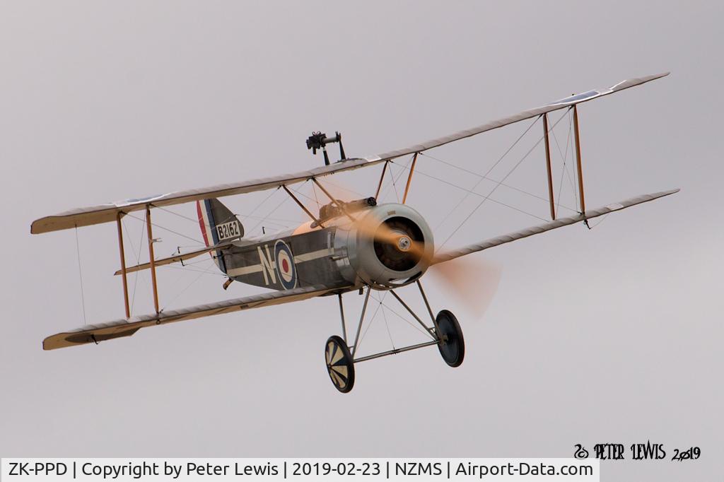 ZK-PPD, Sopwith Pup Replica C/N 0006, The Vintage Aviator Ltd., Masterton