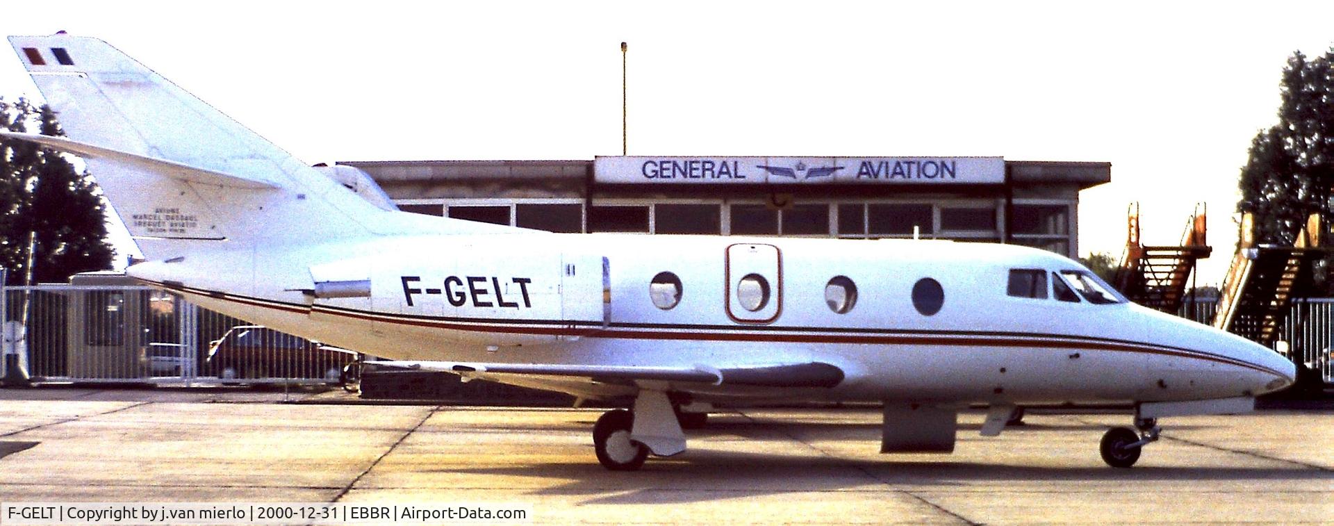 F-GELT, 1987 Dassault Falcon 100 C/N 211, Brussels G.A.T