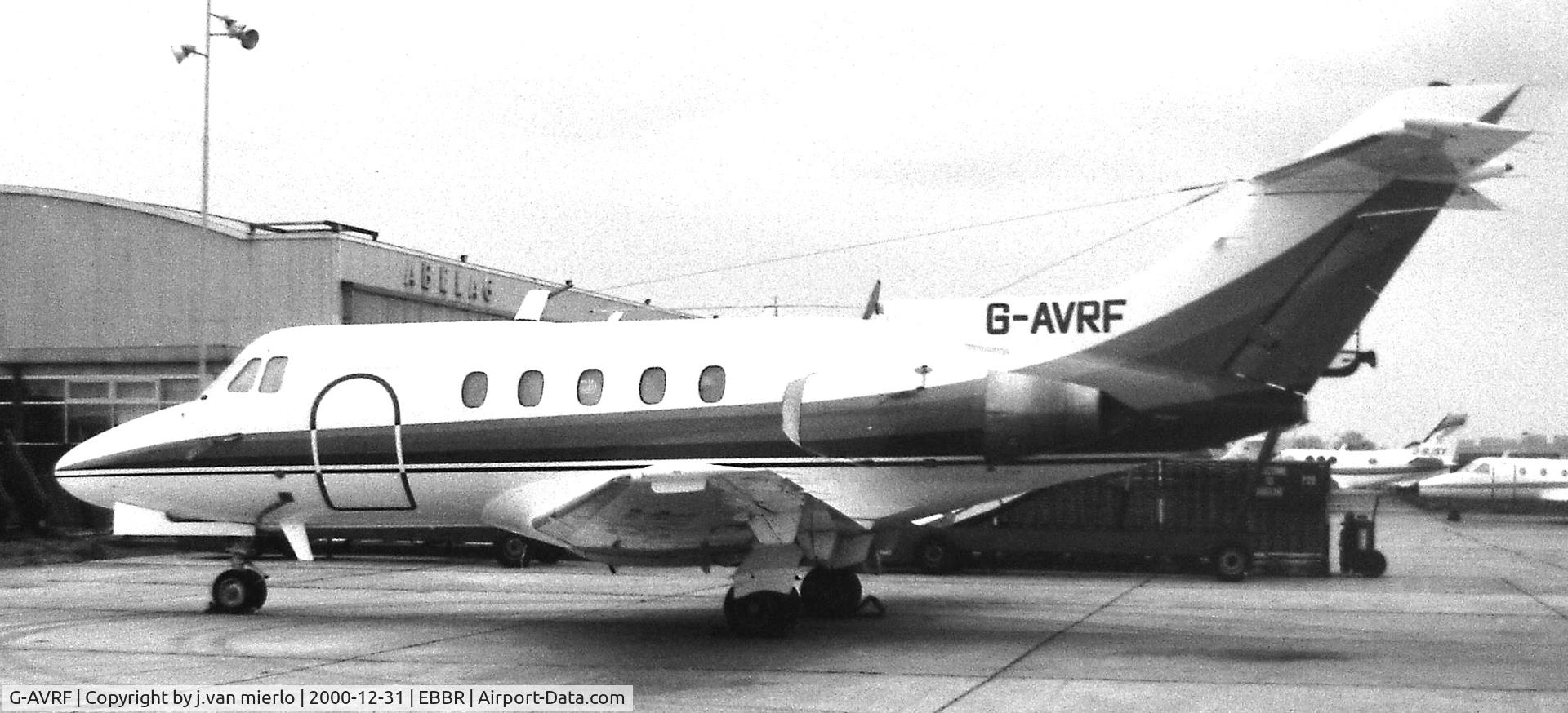 G-AVRF, 1967 Hawker Siddeley HS.125 Series 3B C/N 25133, Brussels G.A.T.
