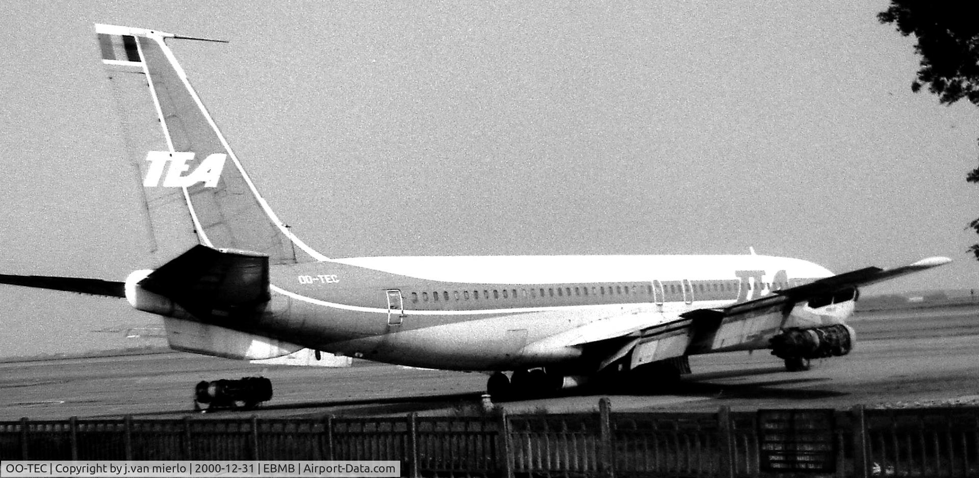 OO-TEC, 1959 Boeing 707-131 C/N 17659, Stored EBMB