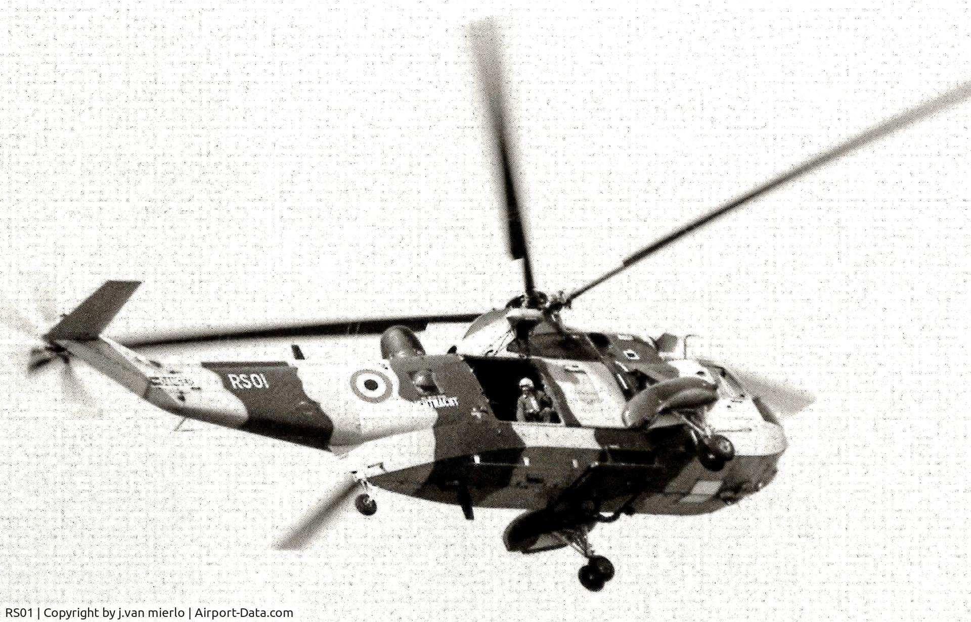 RS01, 1976 Westland Sea King Mk.48 C/N WA831, Koksijde air show