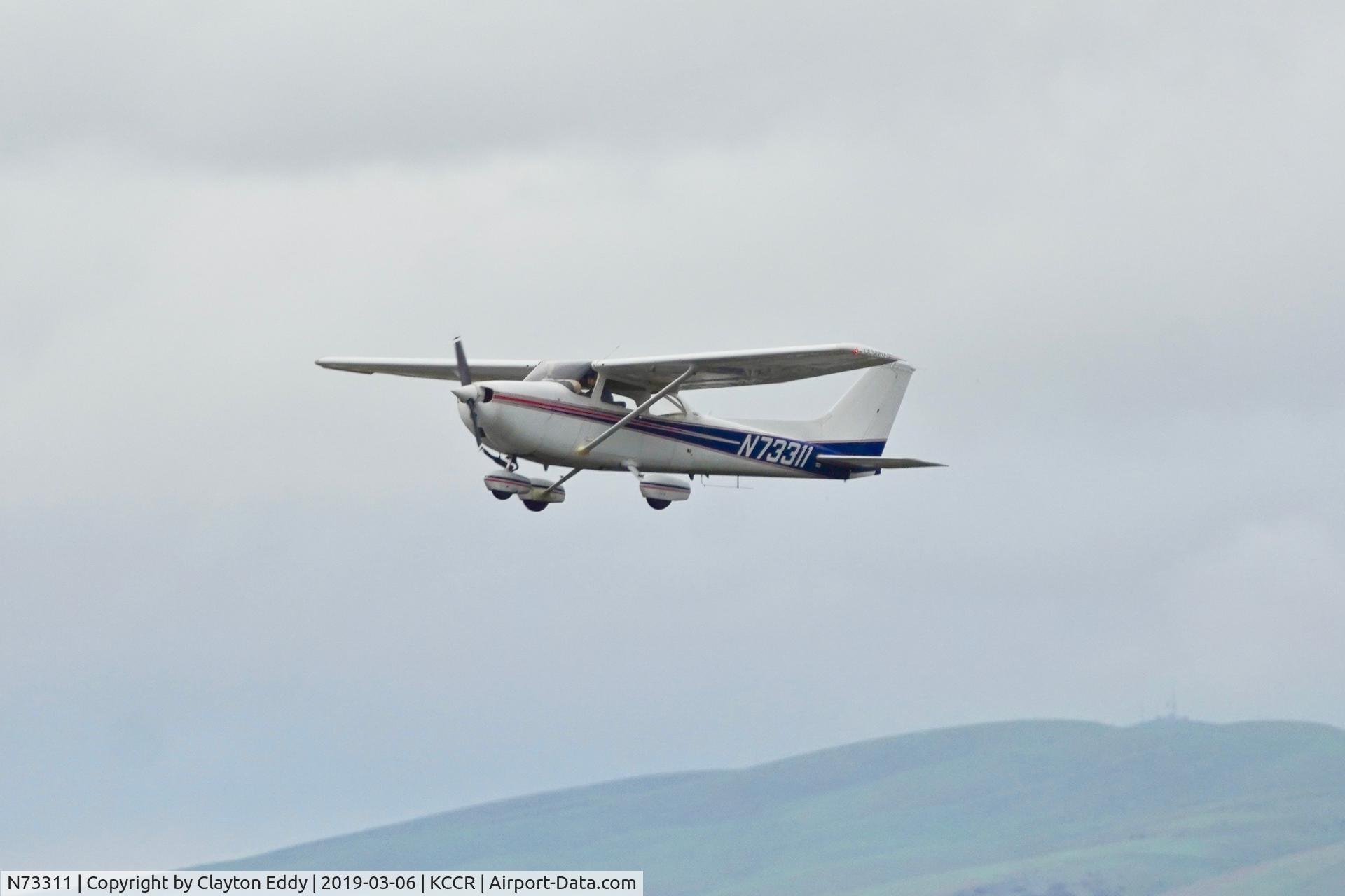 N73311, 1976 Cessna 172M C/N 17267364, Buchanan Field Concord California 2019.
