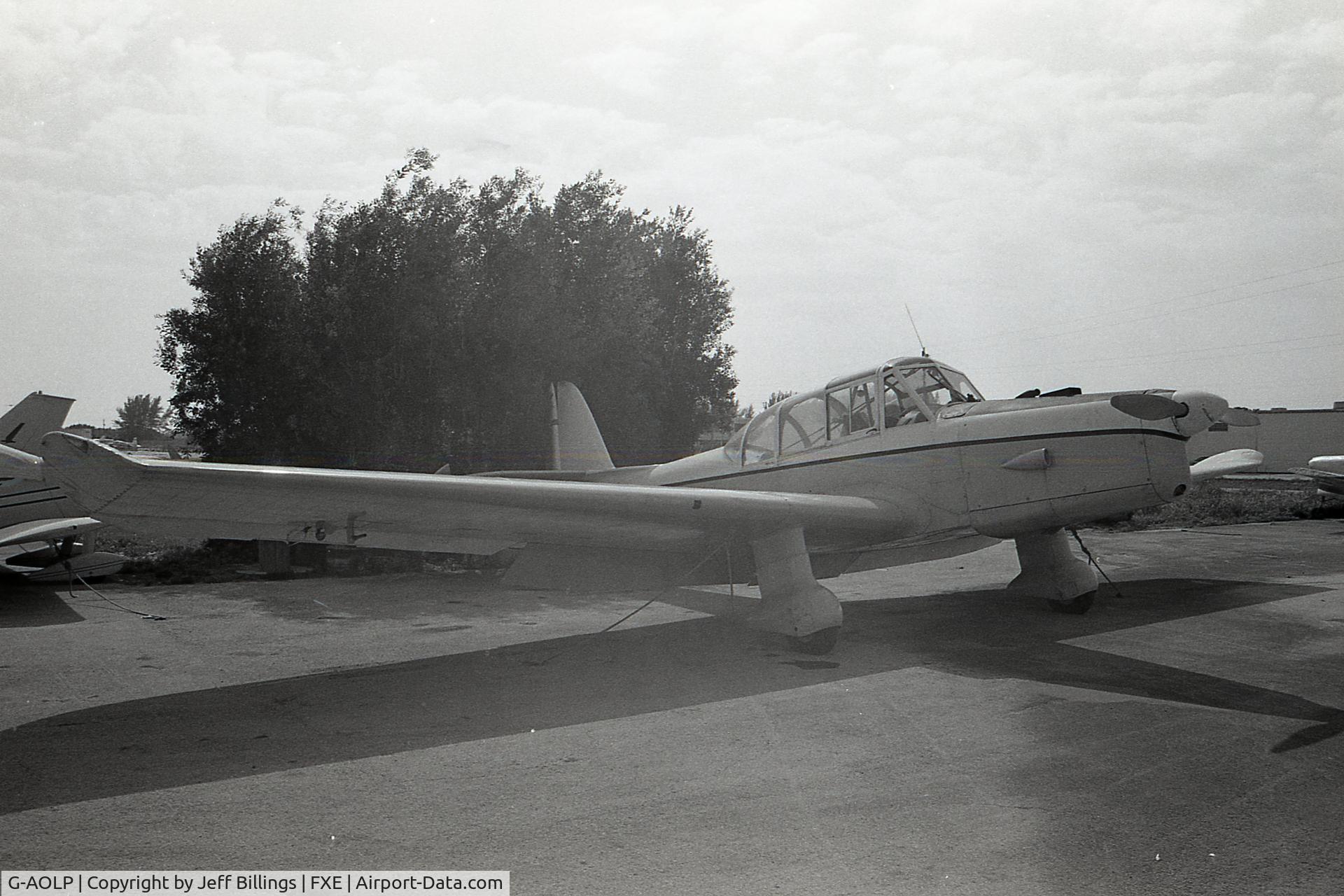 G-AOLP, 1949 Percival P-40 Prentice T1 C/N 5840/7, Taken at Ft. Lauderdale Exec Airport maybe 1978-1979