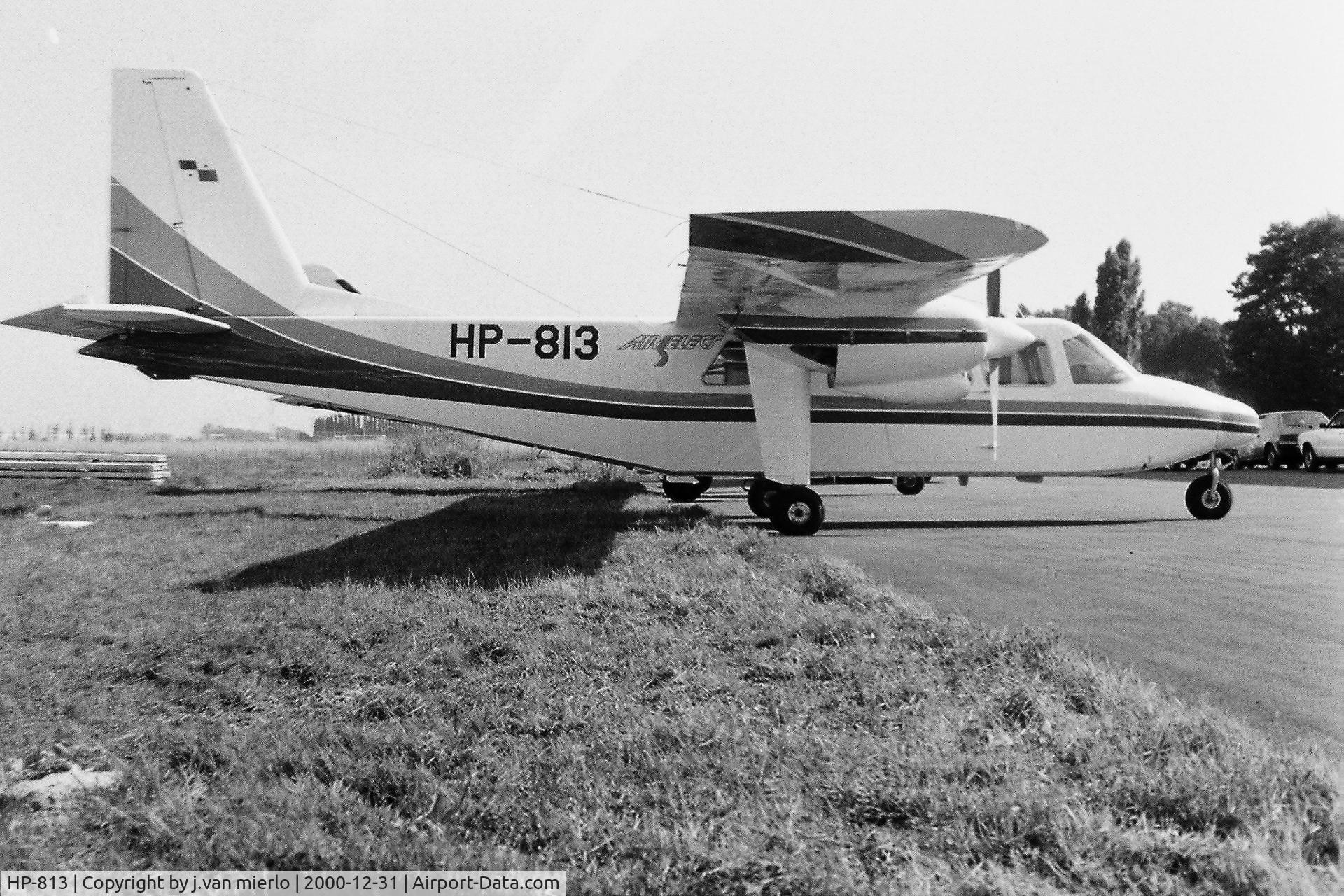 HP-813, 1977 Britten-Norman BN-2A-26 Islander C/N 834, Long way from home....