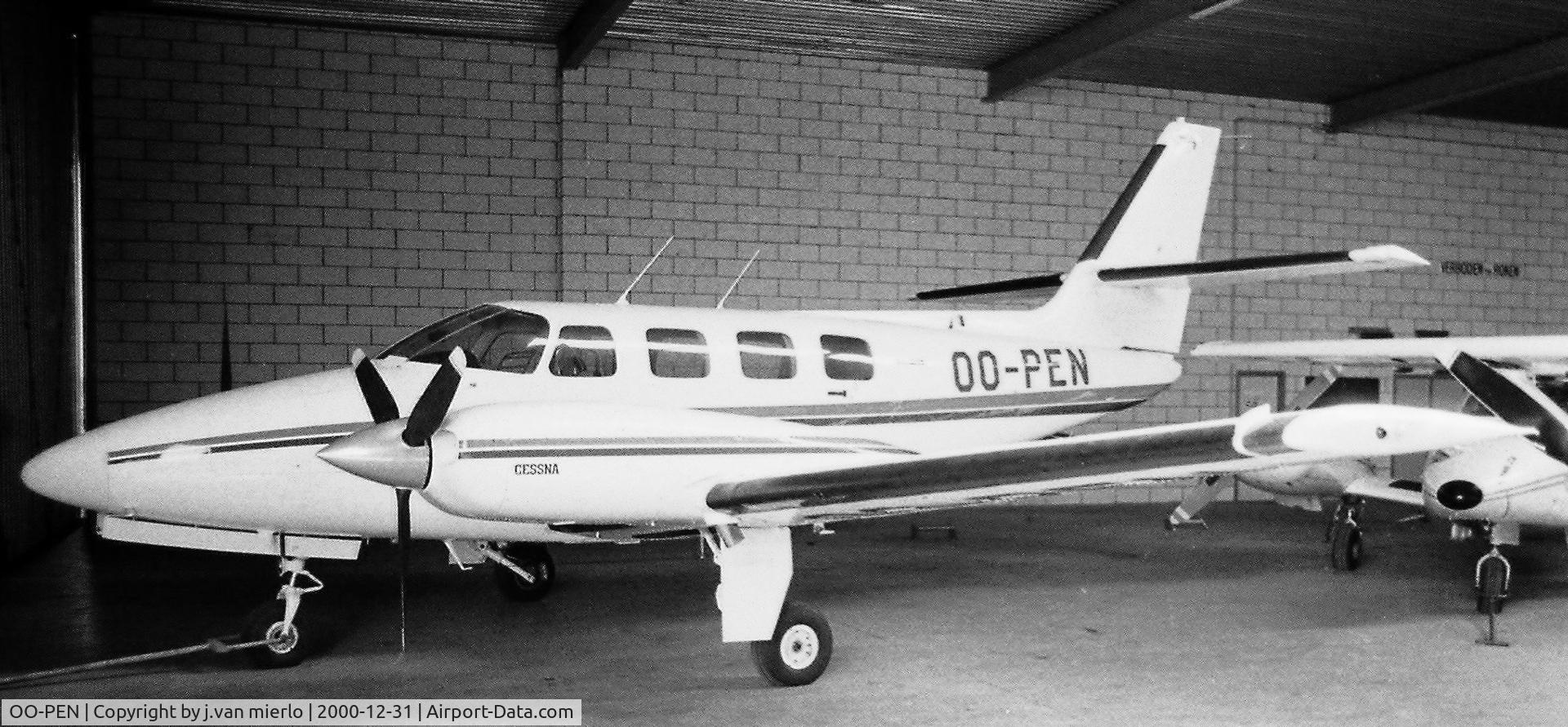 OO-PEN, 1982 Cessna T303 Crusader C/N T30300014, Belgium