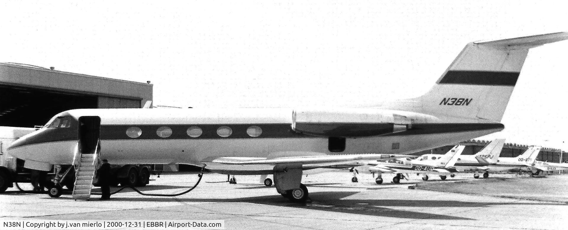 N38N, 1968 Grumman G-1159 Gulfstream II C/N 41, Brussels G.A.T.