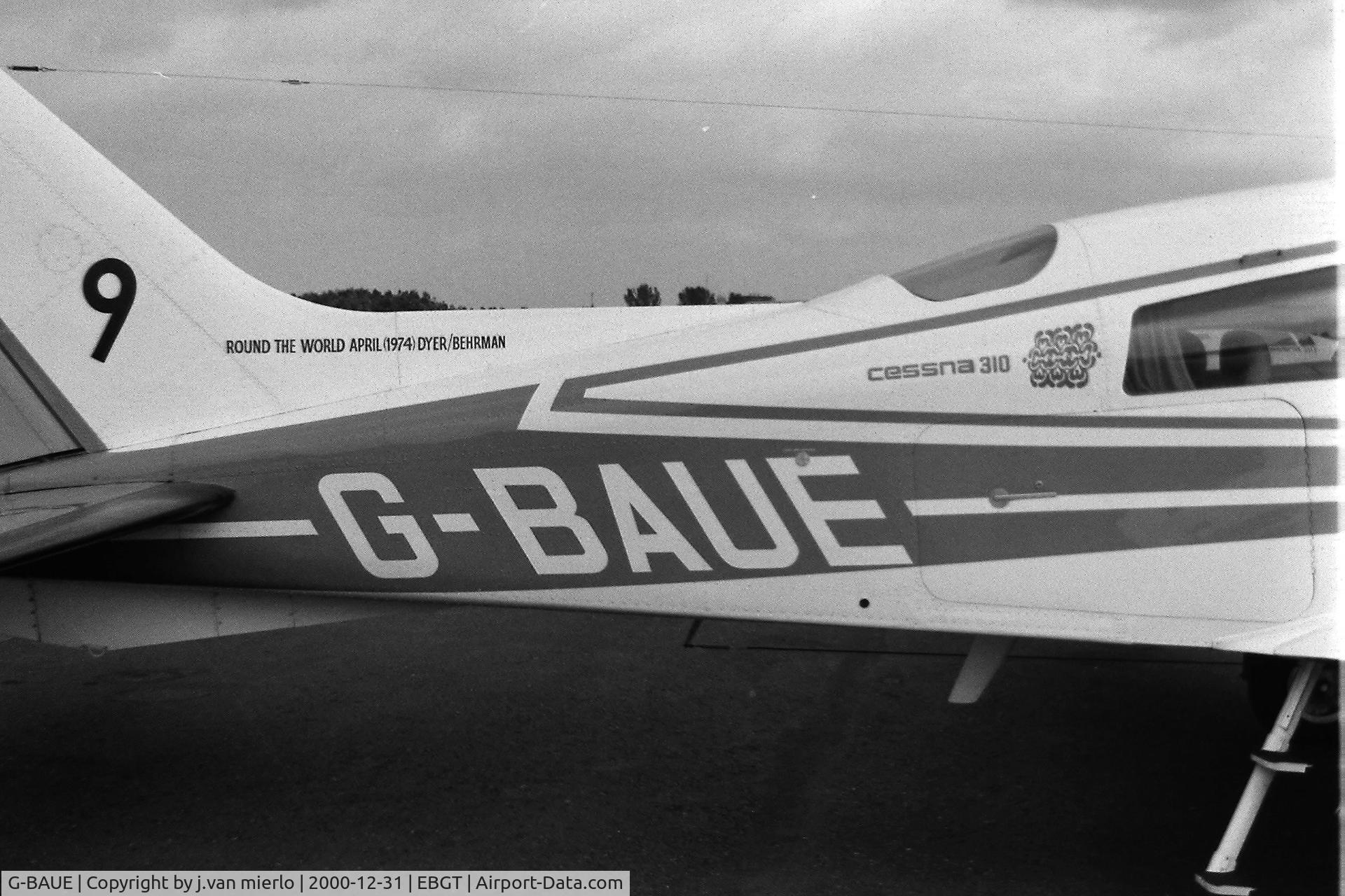G-BAUE, 1973 Cessna 310Q C/N 310Q-0695, Ghent, St.Denijs-Westrem
